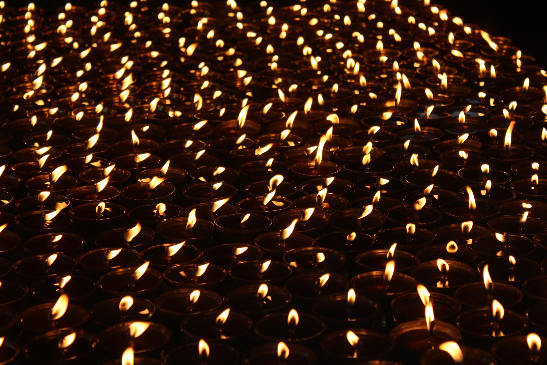 Rudra.Tours: Lamps in Bodhgaya on  Bodhgaya leg of our Buddhist Circuit Tour. 